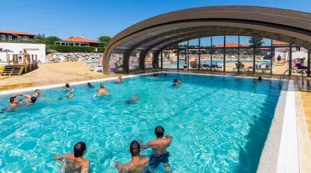 Piscine du camping Mimizan Plage